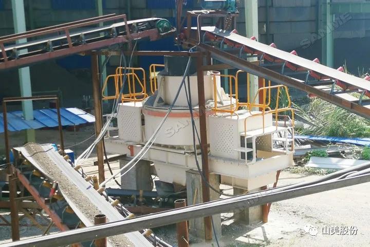 上海山美股份高性能制砂机助力华润水泥(贵港)年产240万吨机制砂项目