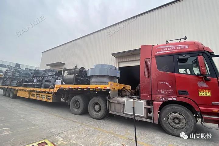 临近春节发货忙|上海山美股份大批高性能装备奔赴用户现场