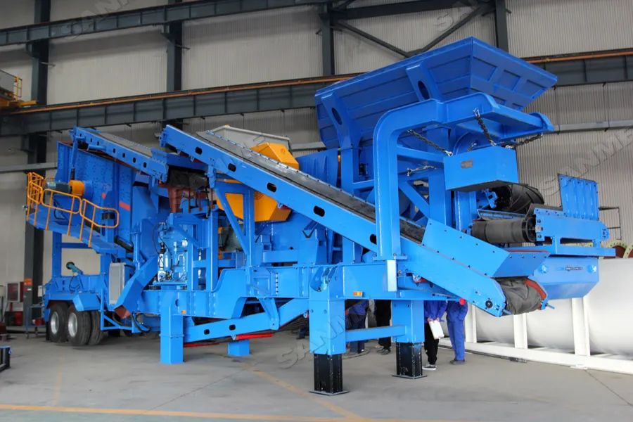 山美四位一体移动新装备，“一站”解决您的破碎需求