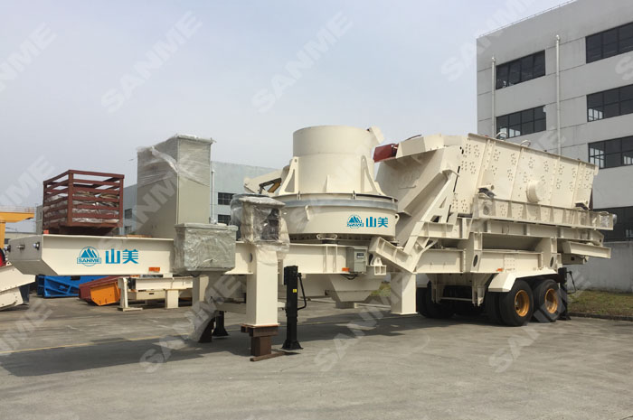 哪个移动破碎站厂家好？看山美的！PP系列