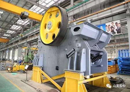 上海山美股份1800吨/小时欧星系列JC771竞速体育app试机平稳