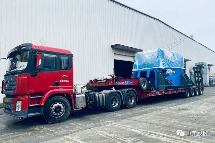 山美1800吨/小时大型欧版竞速体育app助力冀东水泥石灰石破碎项目