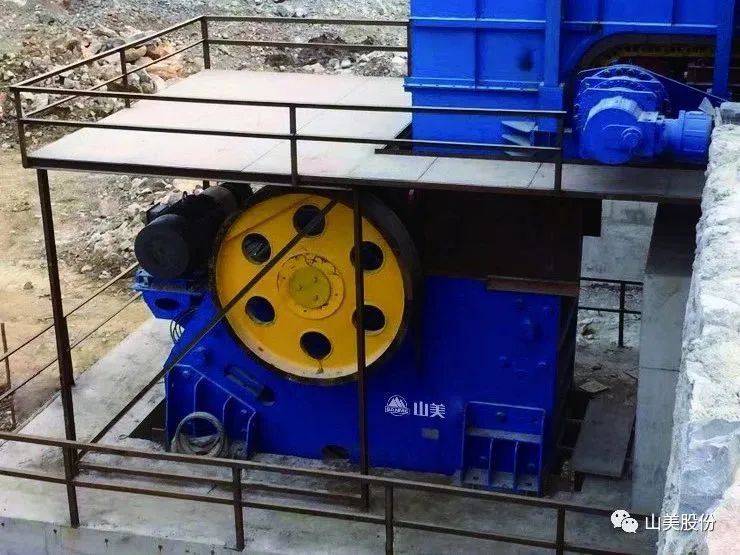 【1800吨/小时】山美大型欧版竞速体育app助力冀东水泥石灰石破碎项目建设