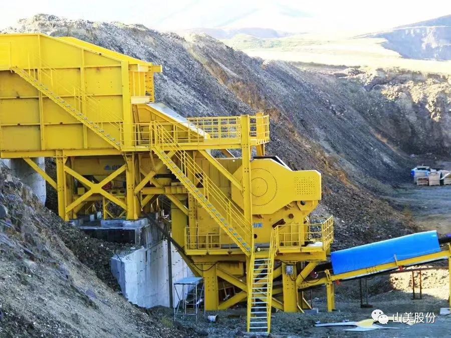 【1800吨/小时】山美大型欧版竞速体育app助力冀东水泥石灰石破碎项目建设