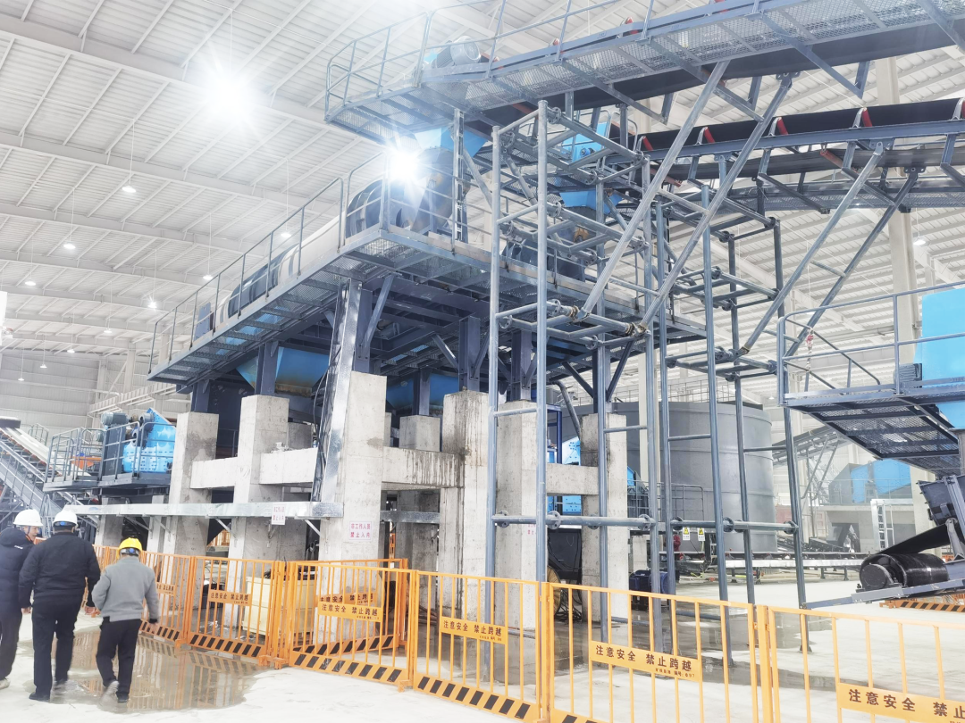 正式投产！上海山美股份助力打造矿山废渣固废综合处理精品工程