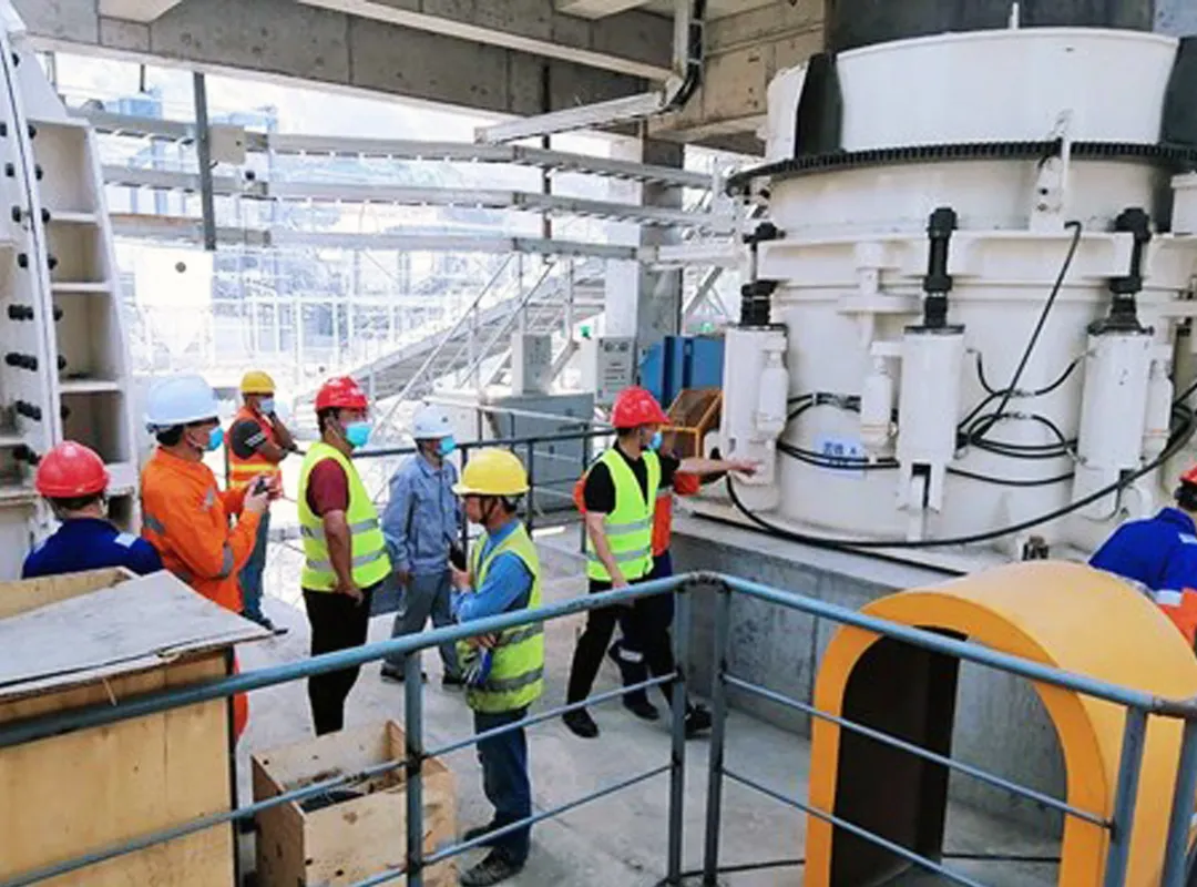 硬岩克星｜山美欧星系列E-SMS圆锥破碎机无惧硬岩挑战