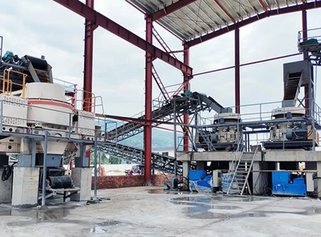 硬岩克星｜山美欧星系列E-SMS圆锥破碎机无惧硬岩挑战