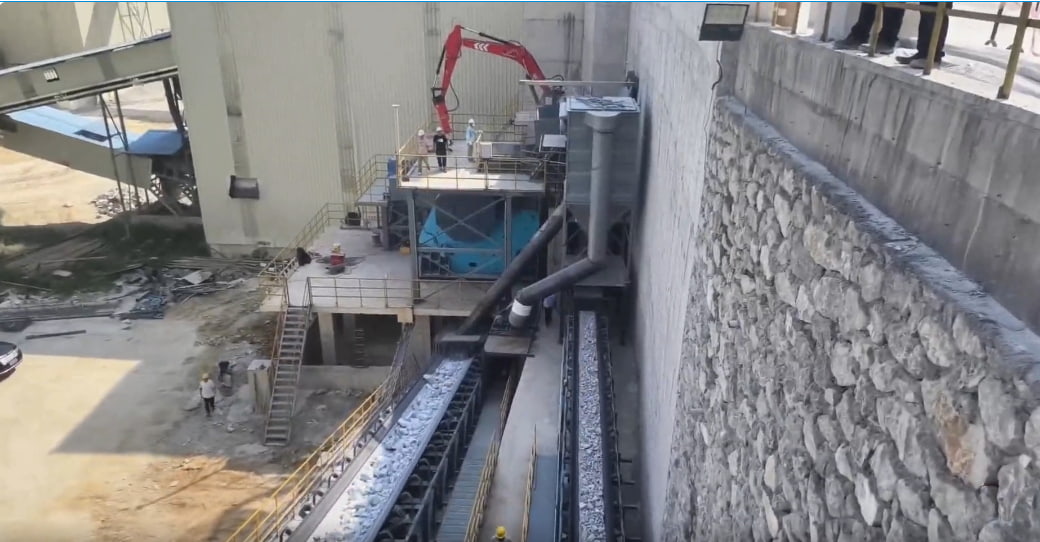 再创佳绩！上海山美股份JC771超1800吨/小时大型颚破成功应用于柳州祥云建材技改项目